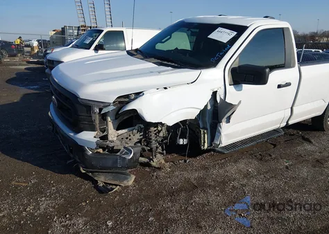 2022 Ford F-150 Xl z USA, uszkodzony, nr VIN 1FTMF1EP1NKD25411